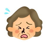 困った女性